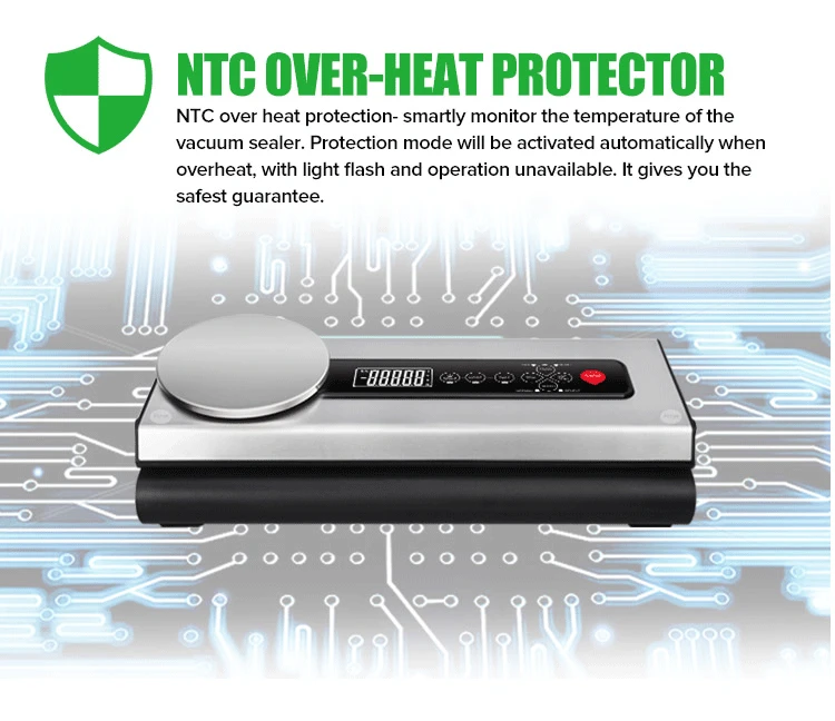 12V/240V Stainless Steel Vacuum Food Sealer For Indoor And Outdoor Use