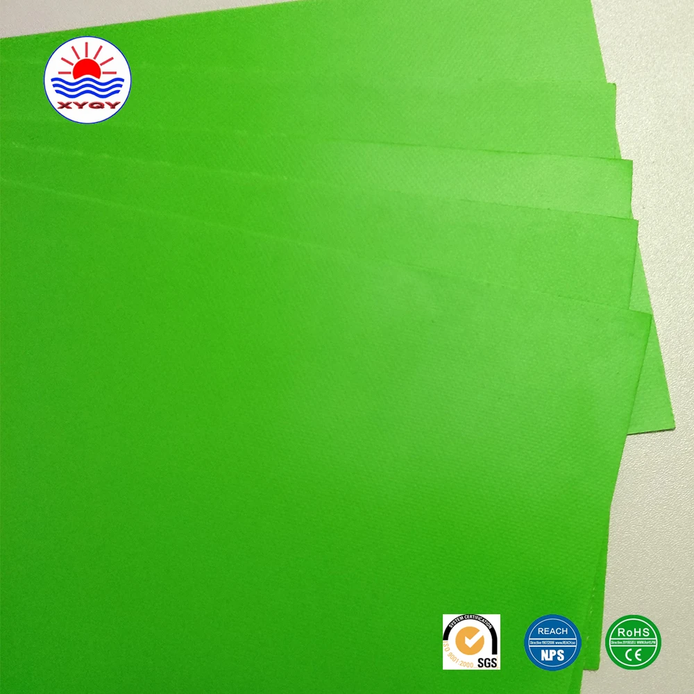 PVDF PVC Coated Tarpaulin Fabric for Inflatable Boat Anti-Static Feature