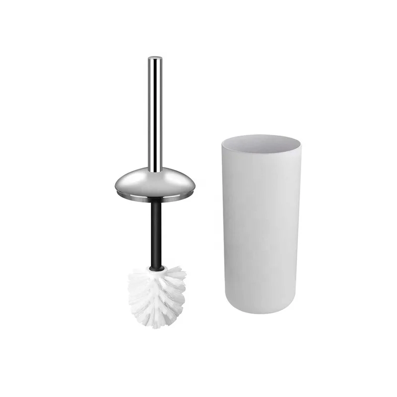 New Product Bathroom Cleaning Brushes Manufacture Stainless Steel Brush Toilet Brush Holder