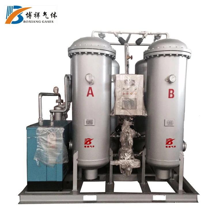 PSA oxygen nitrogen argon carbon dioxide gas cylinder filling plant
