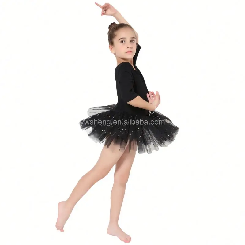 2017 Ballet Tutu Leotard Dance Dress Gymnastics Performance Costumes For Girls