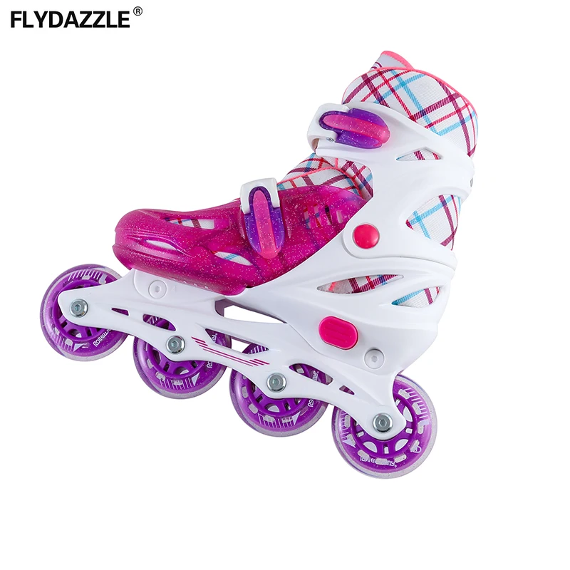 Inline skating roller hockey skates kids drift cross inline skate shoes roller