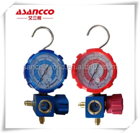 
Air Conditioner Refrigeration Single Manifold Pressure Gauge Tool 