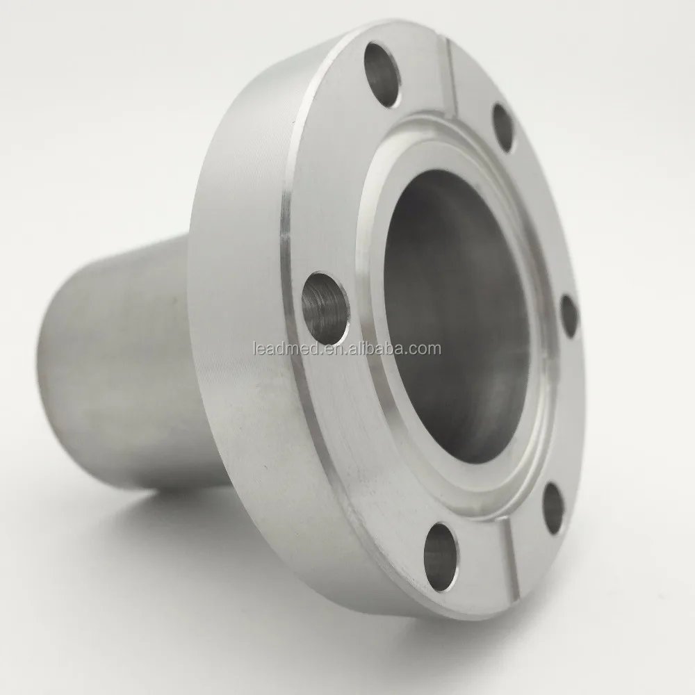 Vacuum CF half nipple CF35/40 60mm long weld flange