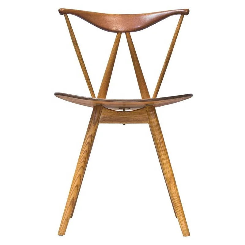 Morezhome modern side dining chair wooden chair for restaurant
