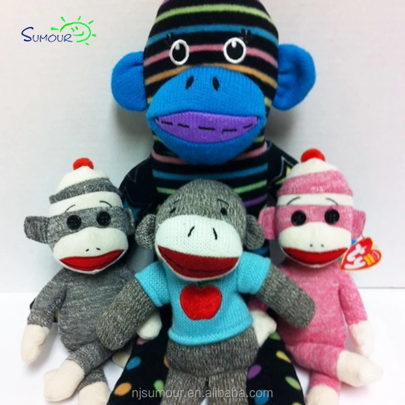 Plush Sock Monkey Lot, Dan Dee, Tween Brands, WA