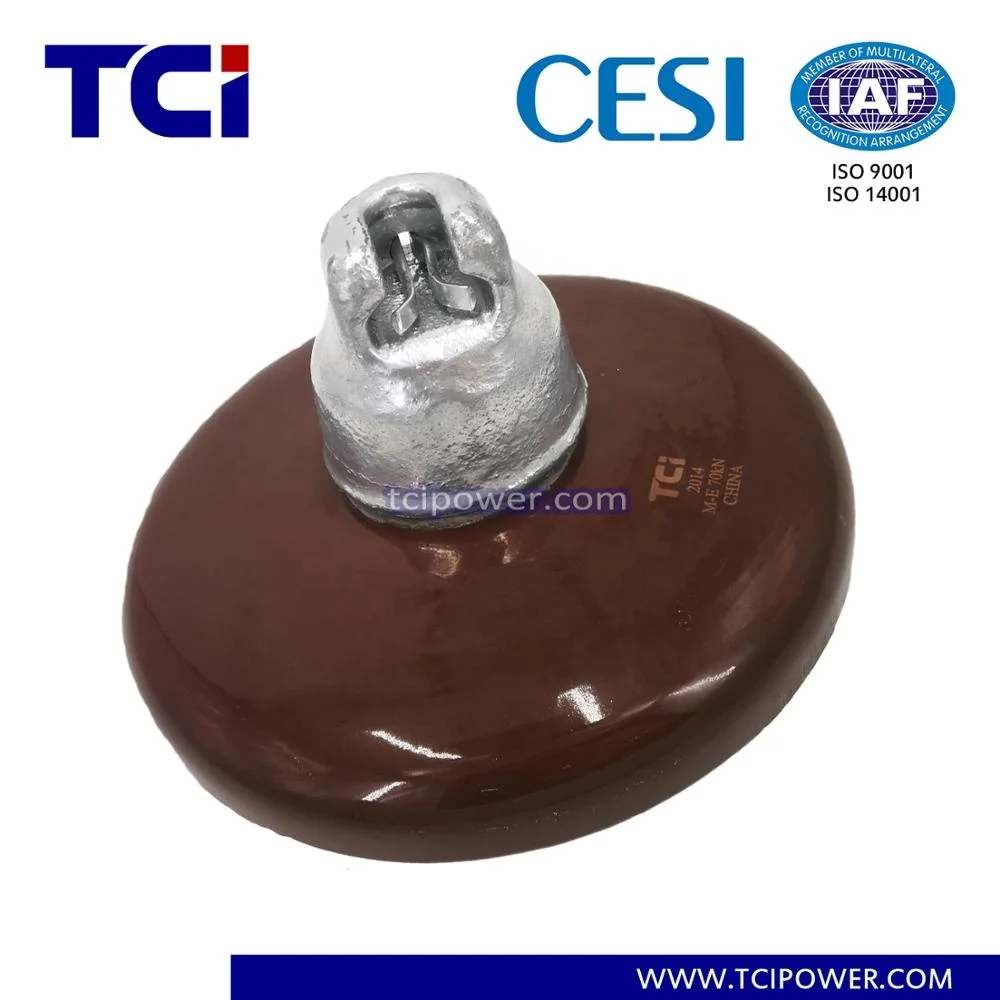 
U160BL porcelain insulator ceramic insulators for sale ceramic insulators on power lines disc type 