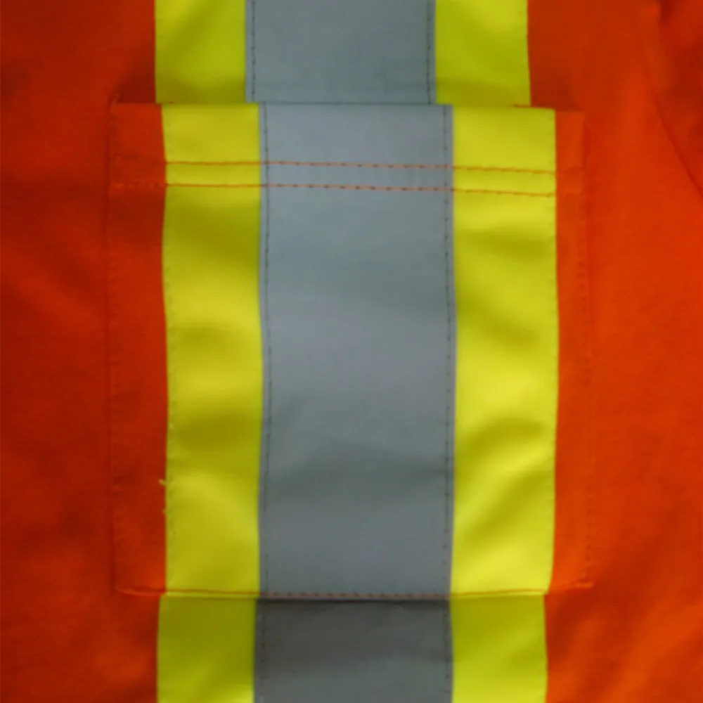 security T-shirts OEM service high quality short sleeve high Viz mens workwear moisture wicking safety shirt