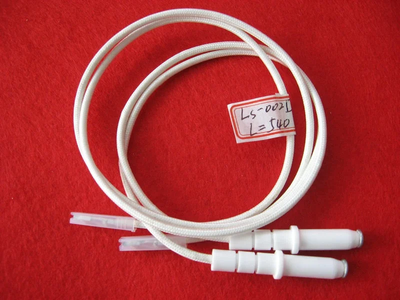 Alumina ceramic ignition electrode for gas stove