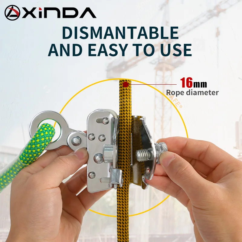 XINDA fall arrest energy absorber lanyard energy absorberwith hook for fall protection
