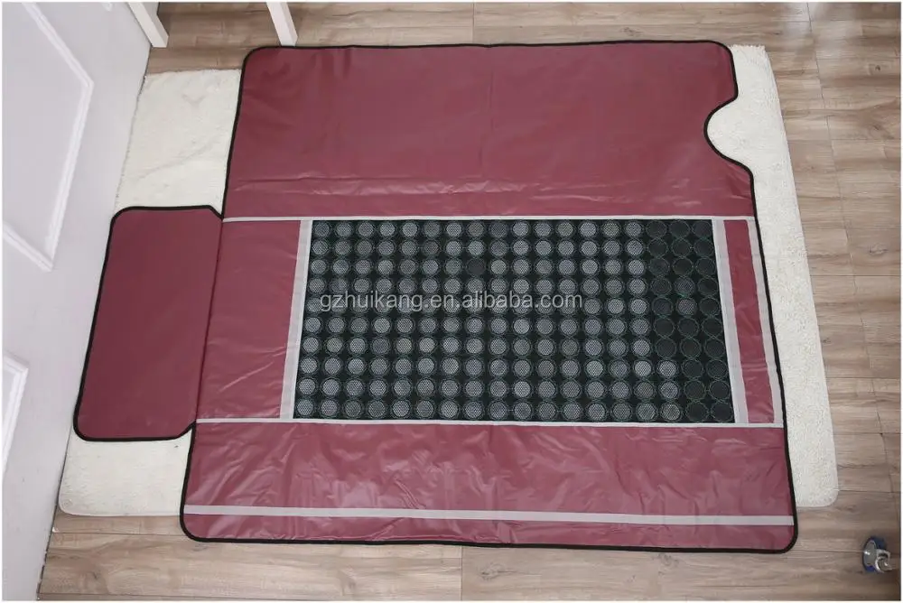 Negative Ions Infrared Blanket 3 Heating Zone Heated Blanket Infrared Slimming Blanket Luxury Pemf Mat For Women Men