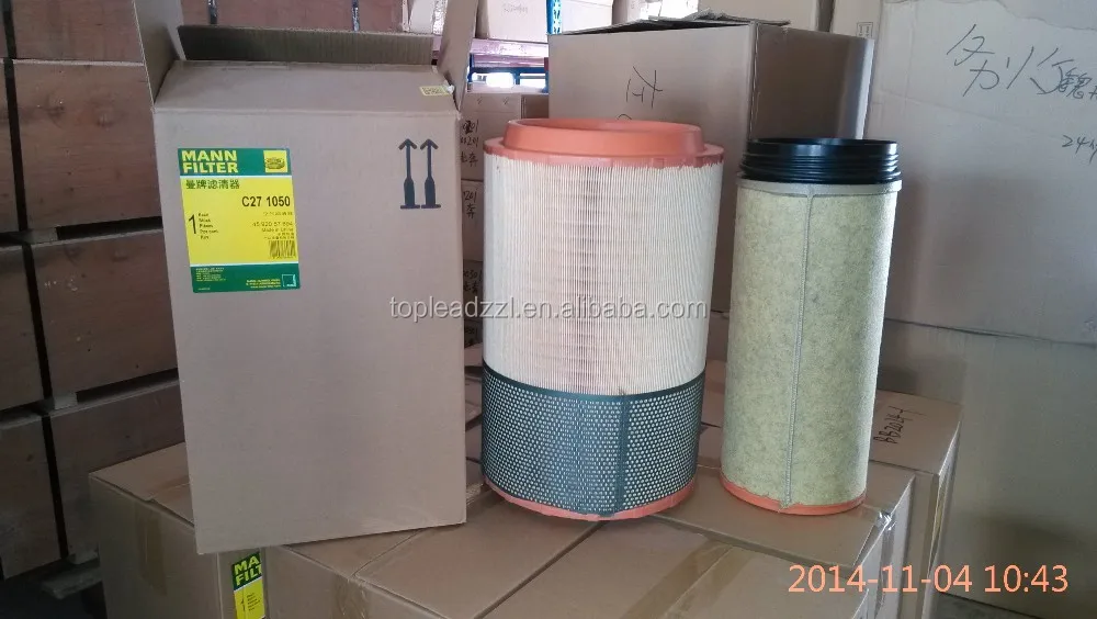 HOWO parts - HOWO air filter K2841 element WG9725190102 /103