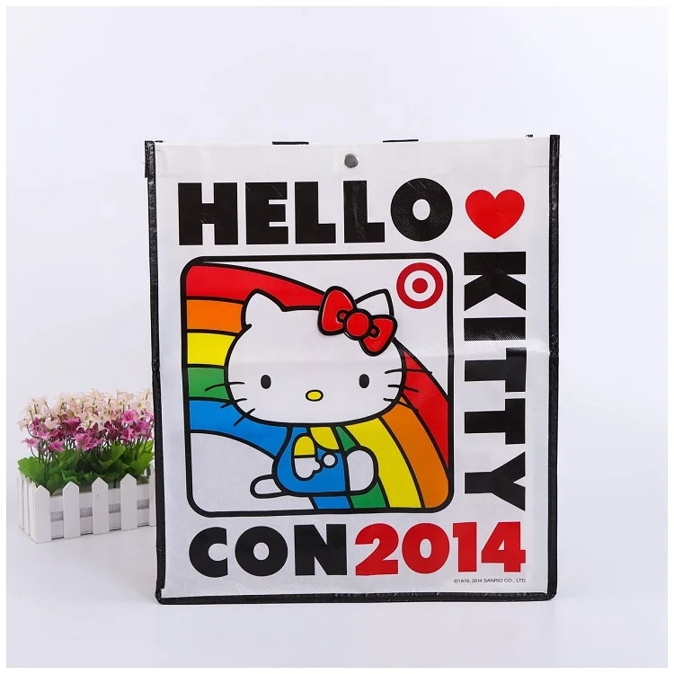 
Sedex Factory Fashion design eco-friendly pp non woven cartoon picture school bag 