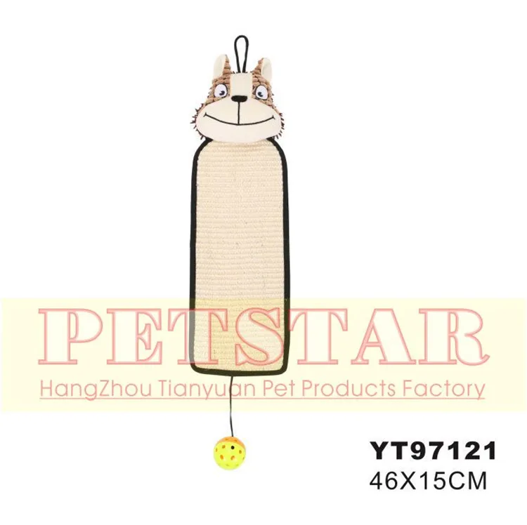 Pet Cat Products Board Scratcher Toy Cat Scratch Mat Hanging Carpet Scratcher