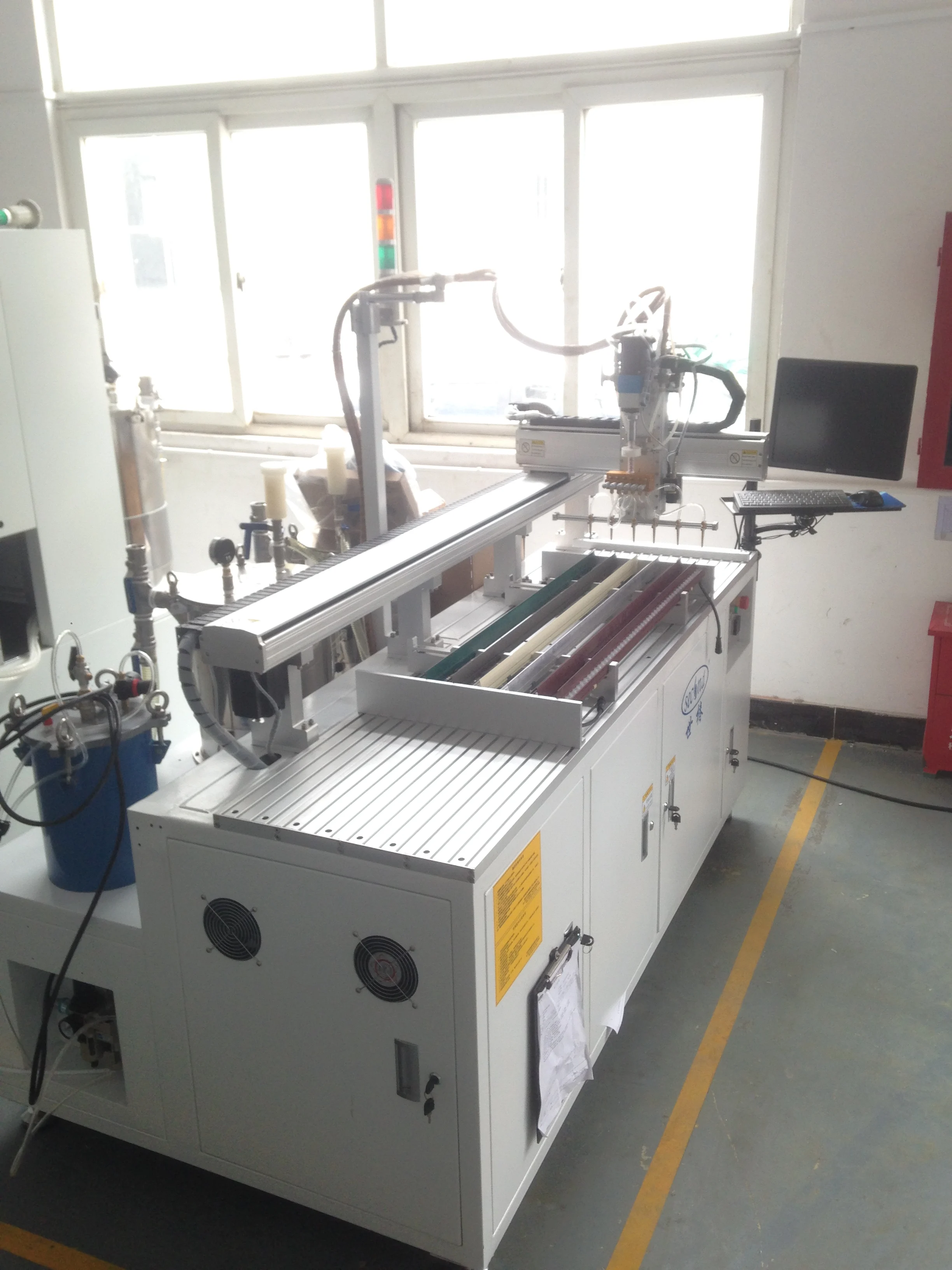 Two Component AB Glue Automatic Mixing Ratio And Potting epoxy resin dispenser