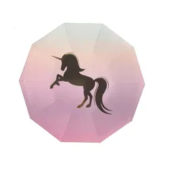 9 дюймов День рождения Свадьба детский душ Джунгли Тема украшения поставки Единорог Фламинго Русалка бумажная тарелка