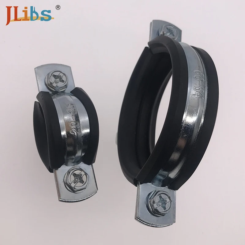 
Pipe Clamps Single M8+10 Pipe Clip Cast Iron 