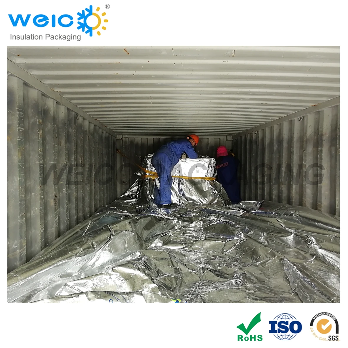 Теплосберегающий алюминиевый Плетеный Теплоизоляционный контейнер для вина