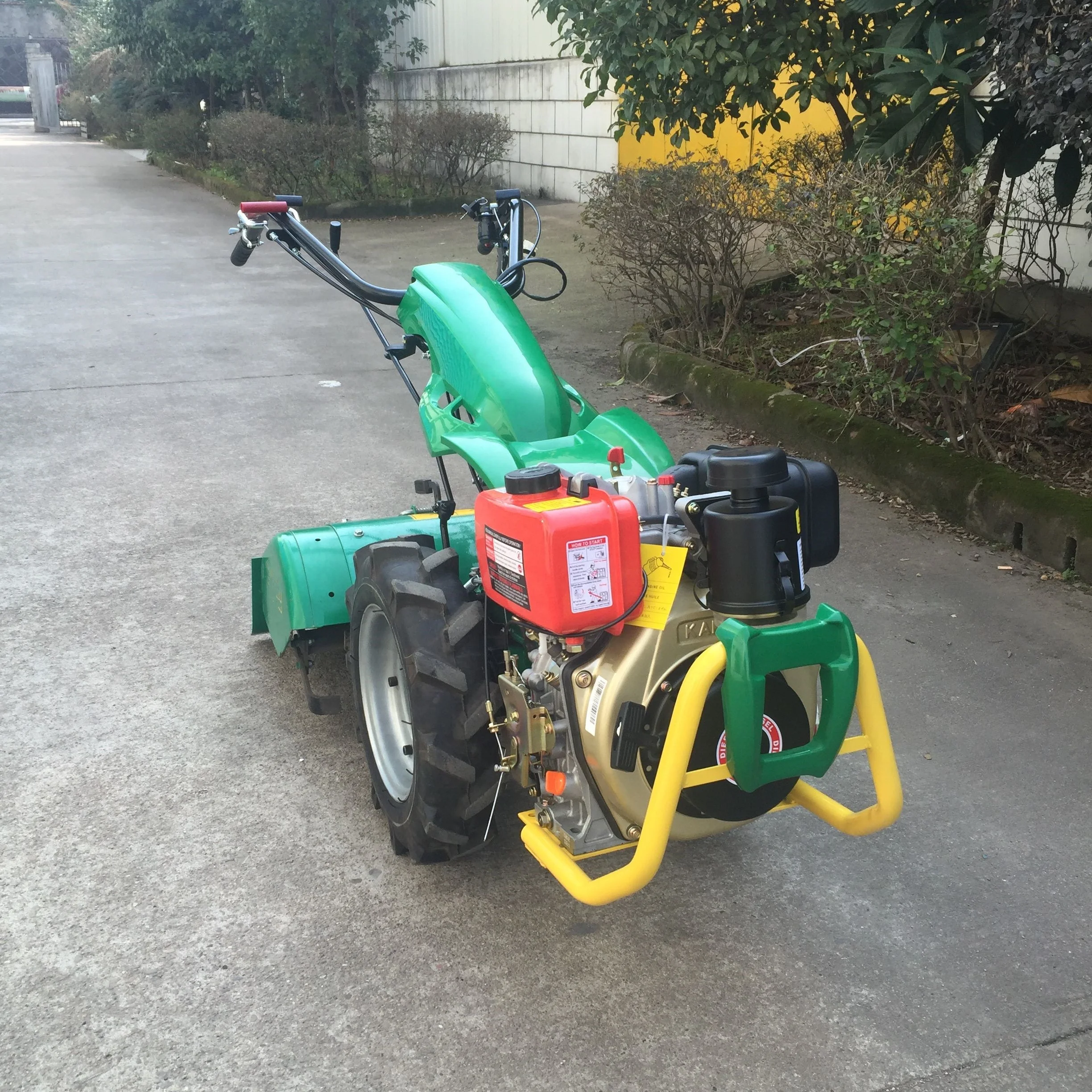 Diesel 10hp Power Tiller Walking Tractor in India
