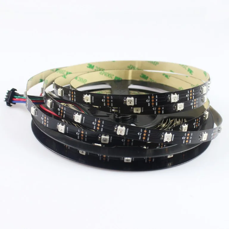 Hot sale apa102 led strip 5050 rgbw build in ic