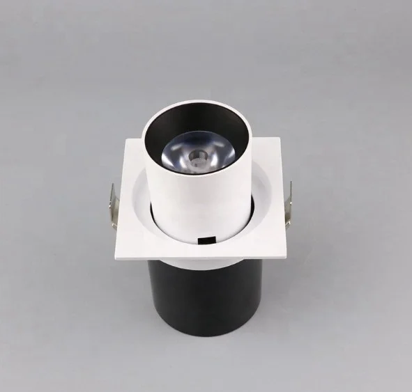 LED telescopic ceiling lamp for household apparel shop engineering special double-headed elephant trunk lamp