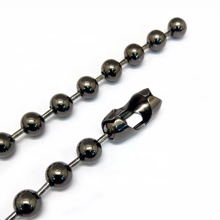 10mm ball chain 10mm Black ball chain for decoration