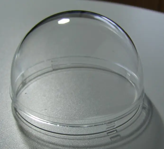 Hotsale Easy mounting 5 inch CCTV Cameras Clear Dome Cover, transparent plastic cover, CCTV Bubble