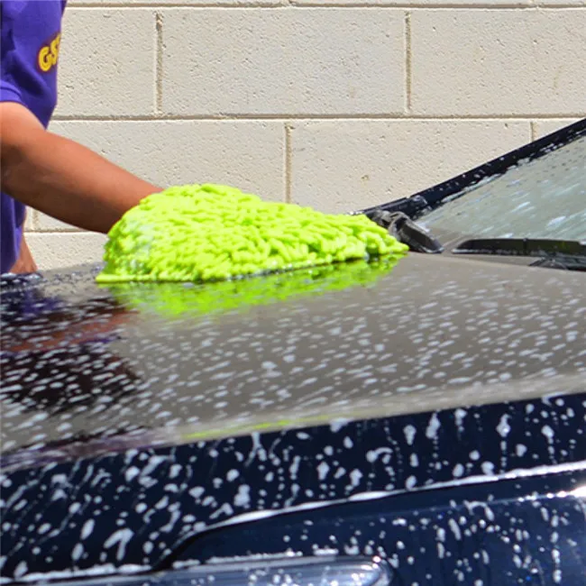 Hot Selling Different Styles Portable Microfibre Chenille Car Cleaning Gloves