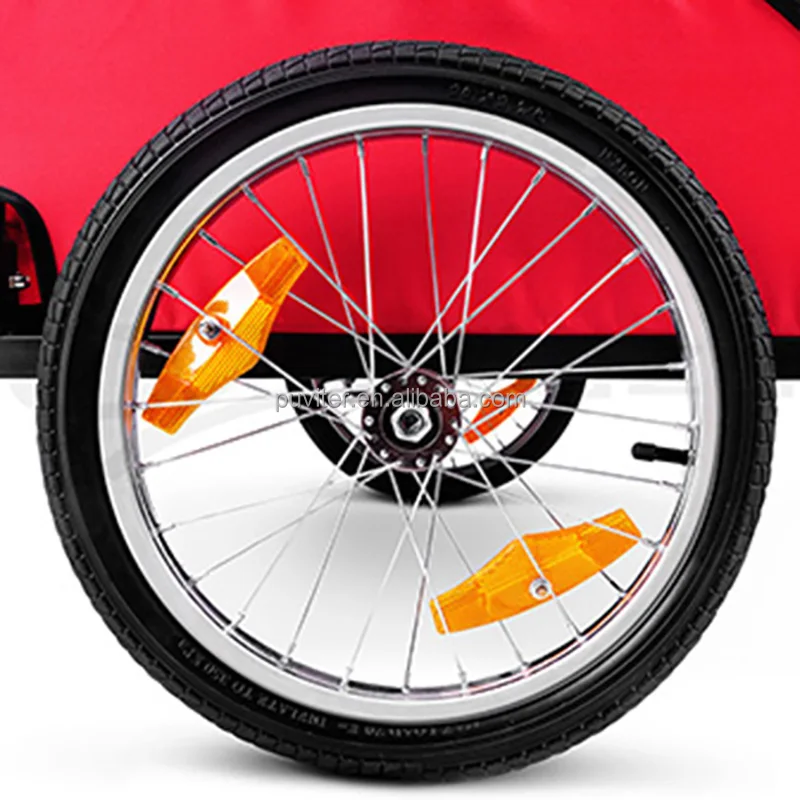 
Pet Bike Trailer Dog Cat Bicycle Pram Stroller Jogger Foldable(PT004) 