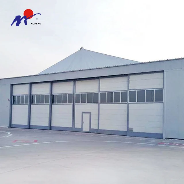 
Automatic side revolving sliding aircraft hangar door manufacturers 
