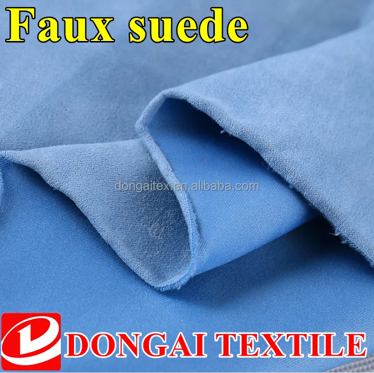 100% acrylic Microfiber fabric 100% polyester micro fleece fabric faux suede for sofa