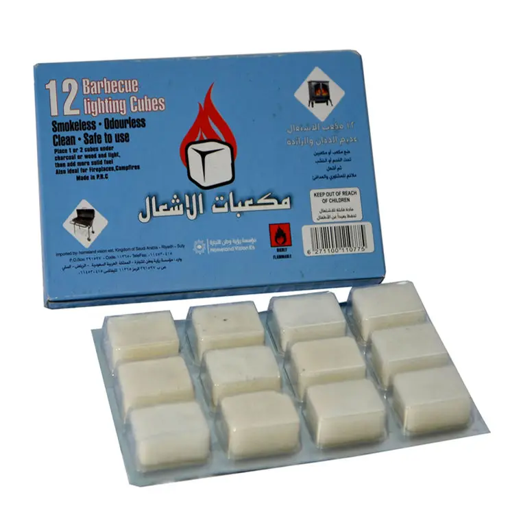 
HQS-025 Hongqiang White firestarter solid fuel hexamine for outdoor 