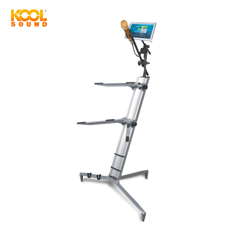 Kool Sound Wholesale Multifunctional Silver Keyboard Stand Plane 1M
