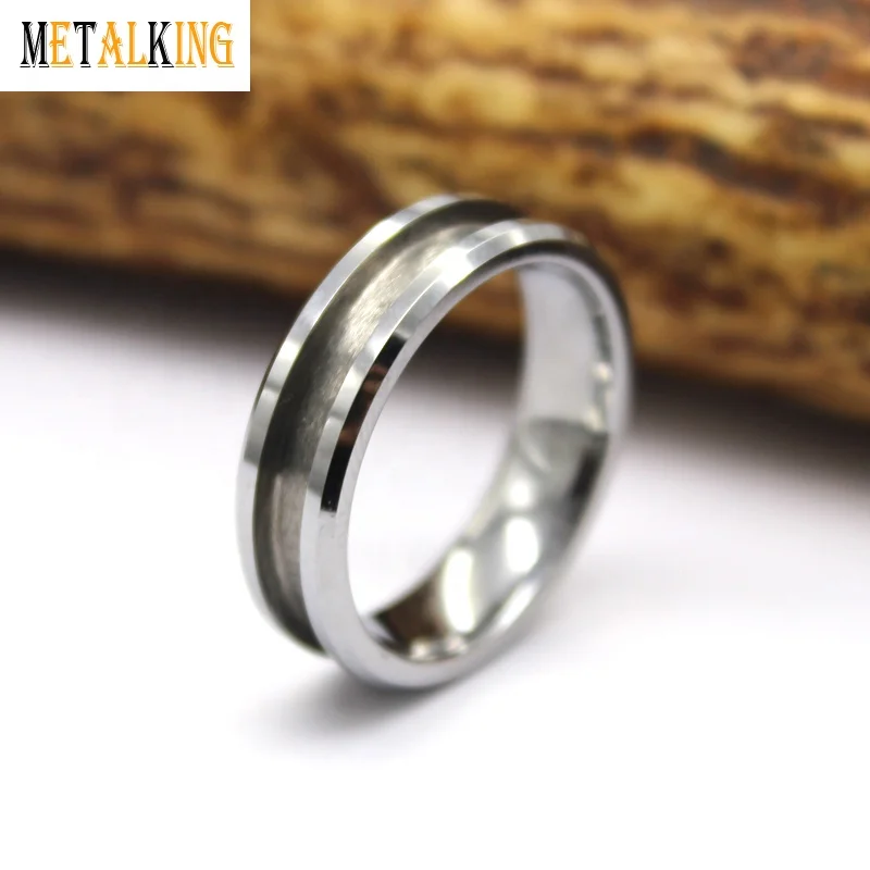 Factory Price Wholesale Tungsten Carbide Blank Rings For Inlay ,Grooved 3mm Width,1.3mm Depth