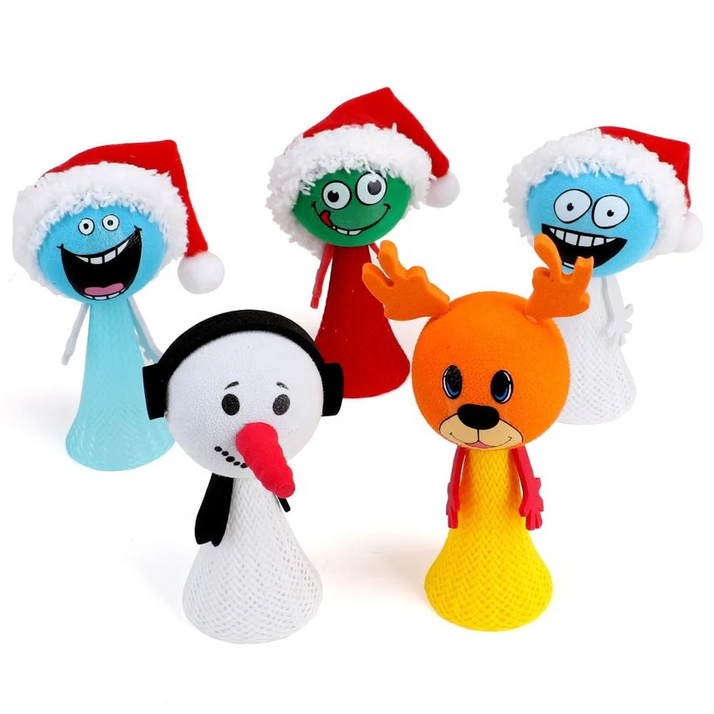 Novelty mega jump elf small size small cheap toys bounce wizard toys for children with customized logo