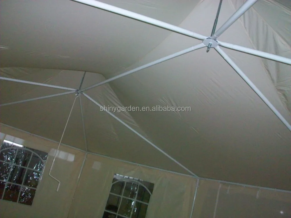 Octagonal Gazebo Heavy Duty marquee Tent, Outdoor Event Canopy Shelter Tent for Wedding, Party