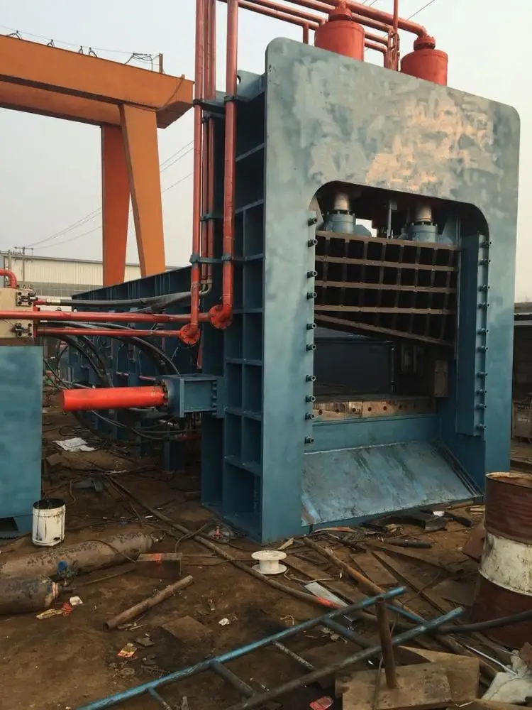 2019 заводская цена 400 тонн гидравлический металлический контейнер типа сдвига и резки