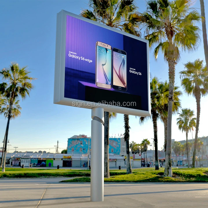 Наружный светодиодный экран цифровой рекламный щит цена