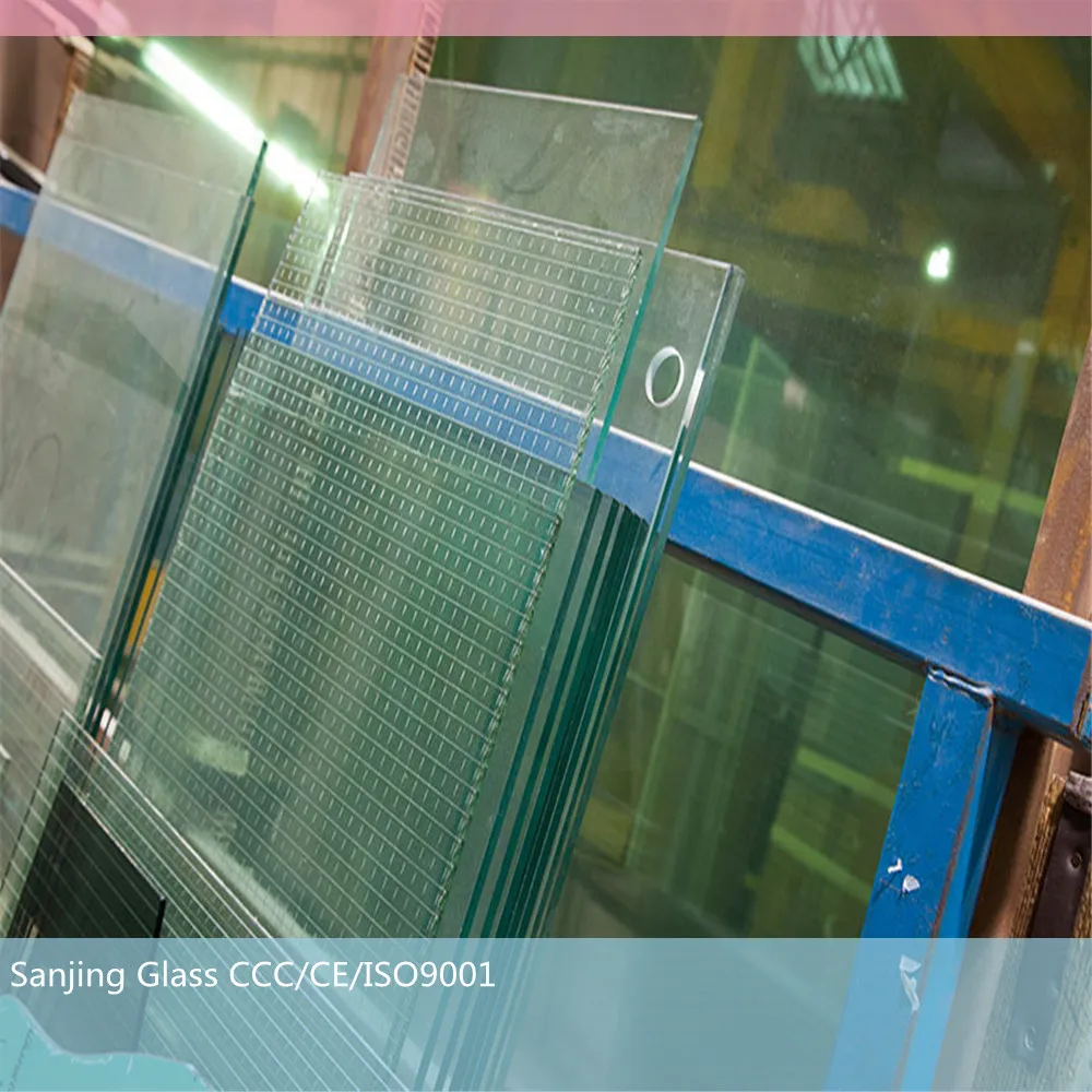 8+8+8mm 10+10+10mm 12+12+12mm 15+15+15mm 19+19+19mm Safety Triple Tempered Toughened Laminated Floor Glass Supplier