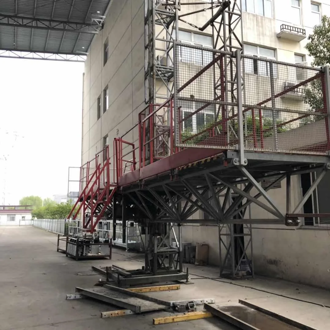 
Heavy load capacity mast climber work platform/gondola/cradle/swing stage/scaffolding 