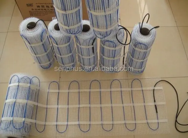 Electric floor heating mat Kit 230V Floor-Warming Mat PVC Cable Heating Mat