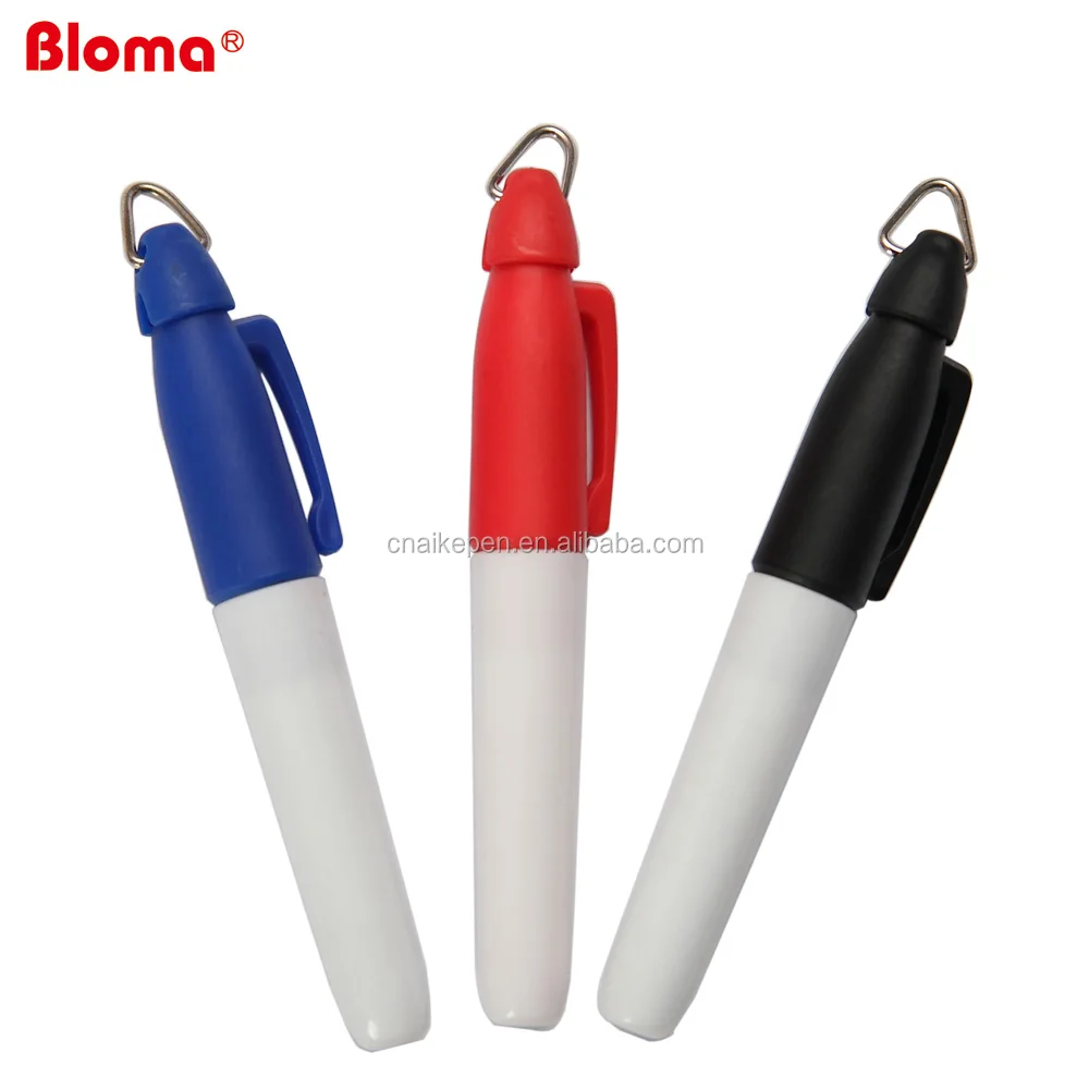 Mini Dry Erase Whiteboard Markers With Hanging Hole for promotion, advsertisement and giveaway