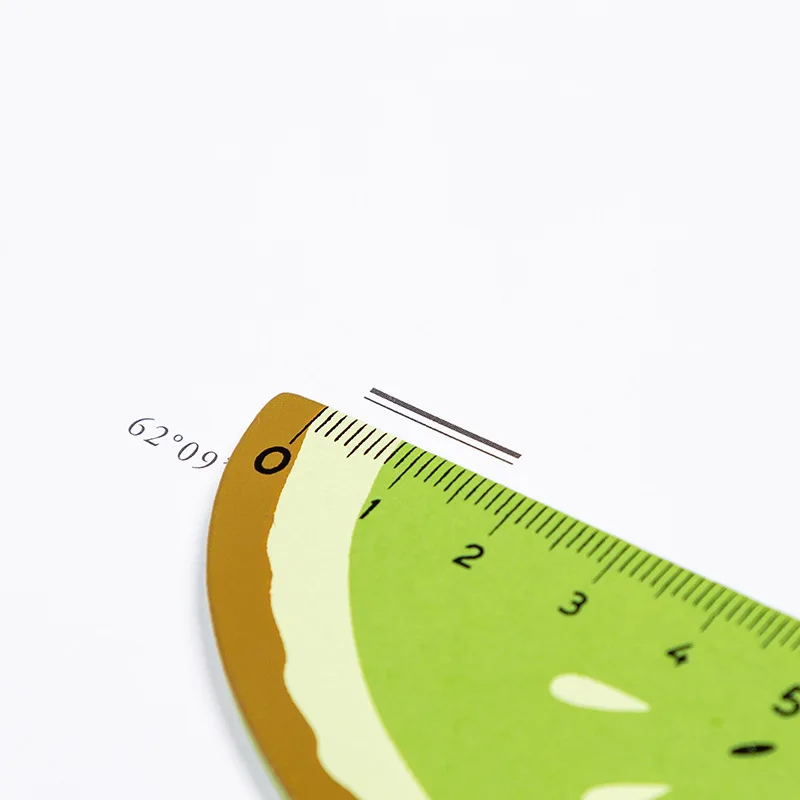 
sell well 15cm Cute cartoon fruit ruler wood material for office 