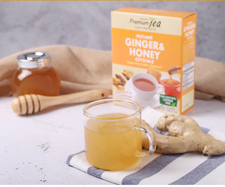 
Instant Ginger Tea With Honey 