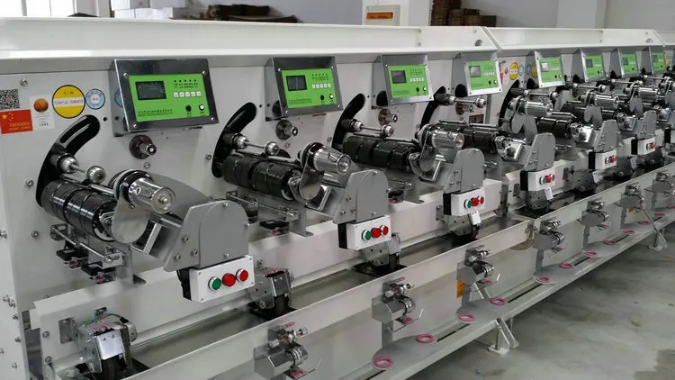 Большая катушка для маленькой катушки машина перемотки