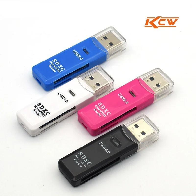 Creatway Mini High speed USB 3.0 SD XC Memory Card Reader Kit SD TF Card USB3.0 Adapter Converter Tool