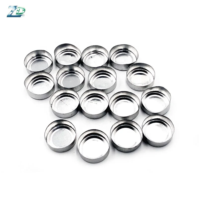 Aluminium Case Tea Light Empty Holder Cup Containers 38x14mm 25mm Long Cotton Candle Wick for Tealight