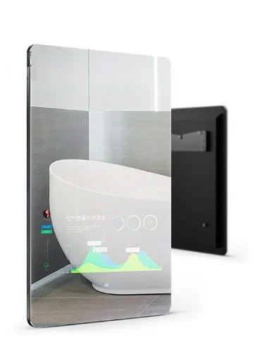 32 inch hot sale wall mounted mirror facing  advertising display lcd android smart TV