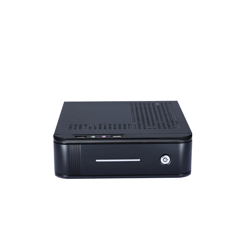 wholesale DC 12V fanless industrial mini gaming pc power on automatic boot