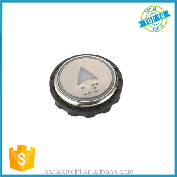
Slim design elevator spare parts push button 